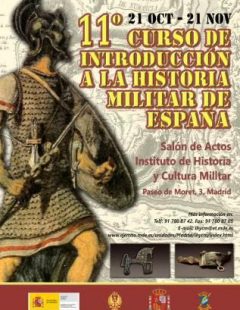 11º Curso de introducción a la Historia Militar de España. Octubre – Noviembre 2019.