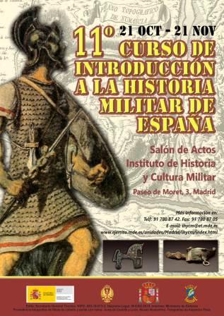 11º Curso de introducción a la Historia Militar de España. Octubre – Noviembre 2019.