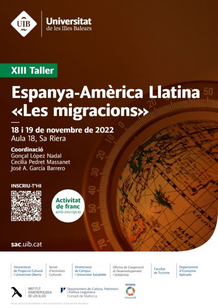 XIII Taller Internacional España-América Latina. Noviembre 2022.