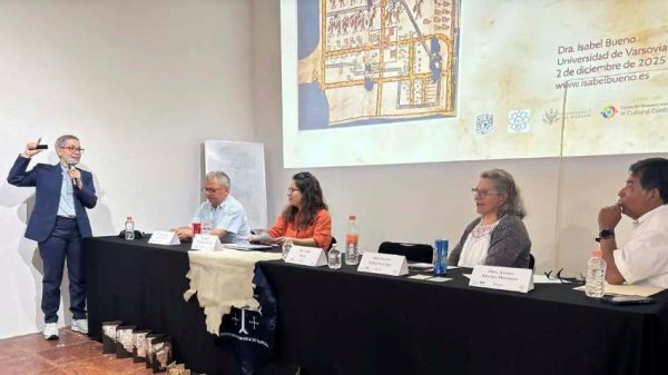 Investigadores presentan en Tlaxcala el enigma del Mapa de Popotla. Tlaxcala. 2025